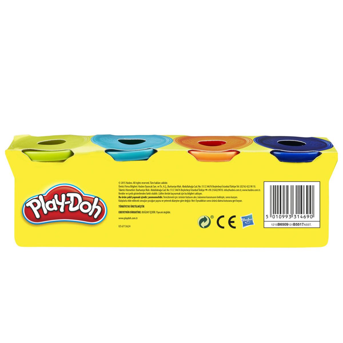 Play-Doh - Masa para moldear - Set de 4 latas de 112 gramos (colores variados)