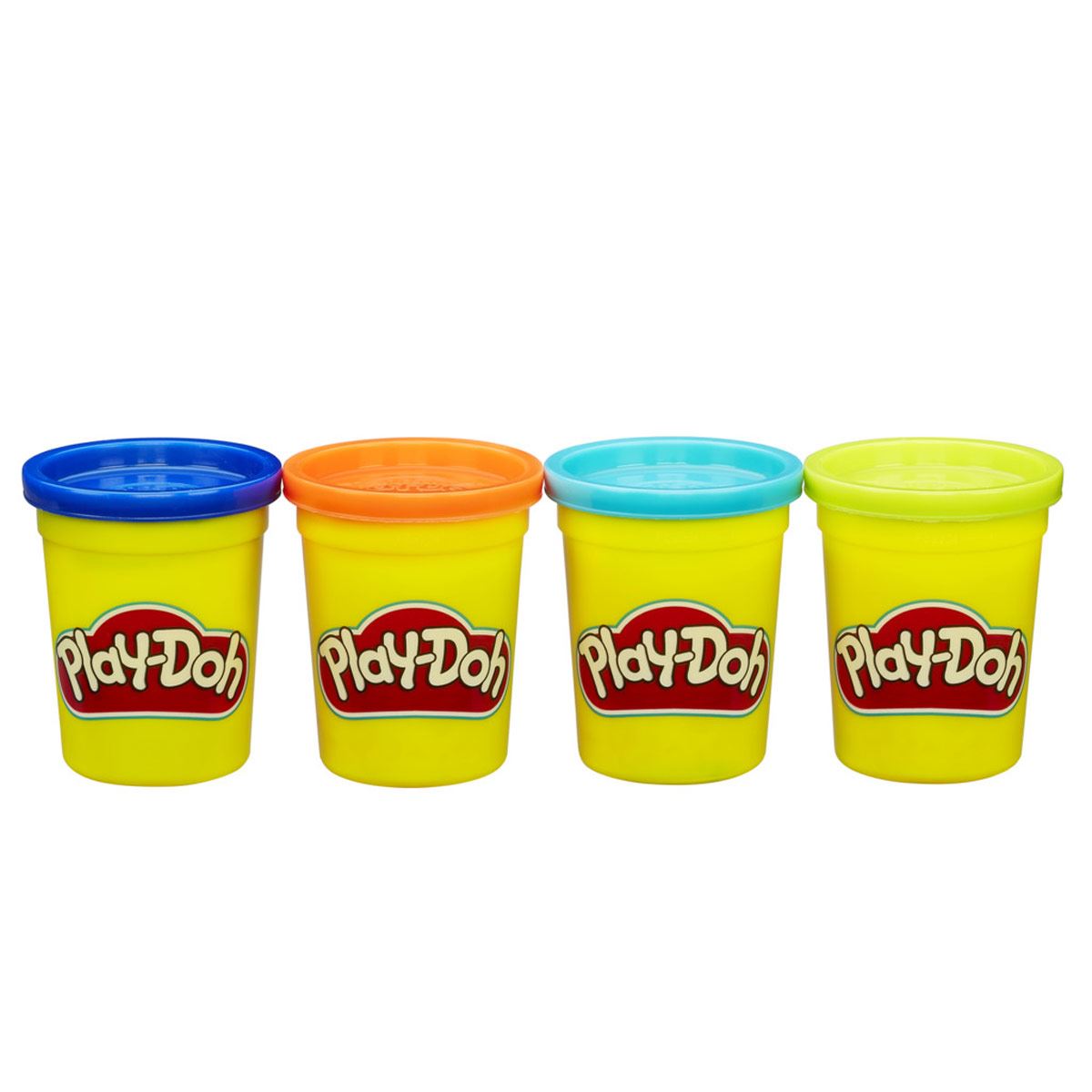 Play-Doh - Masa para moldear - Set de 4 latas de 112 gramos (colores variados)