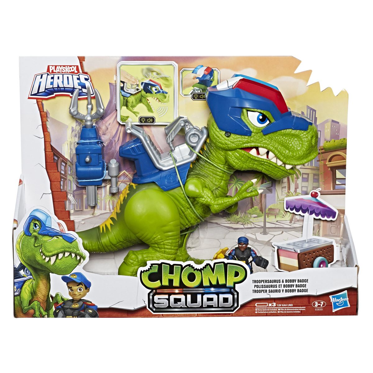 Trooper Suario Y Bobby Badge Chomp Squad Playskool