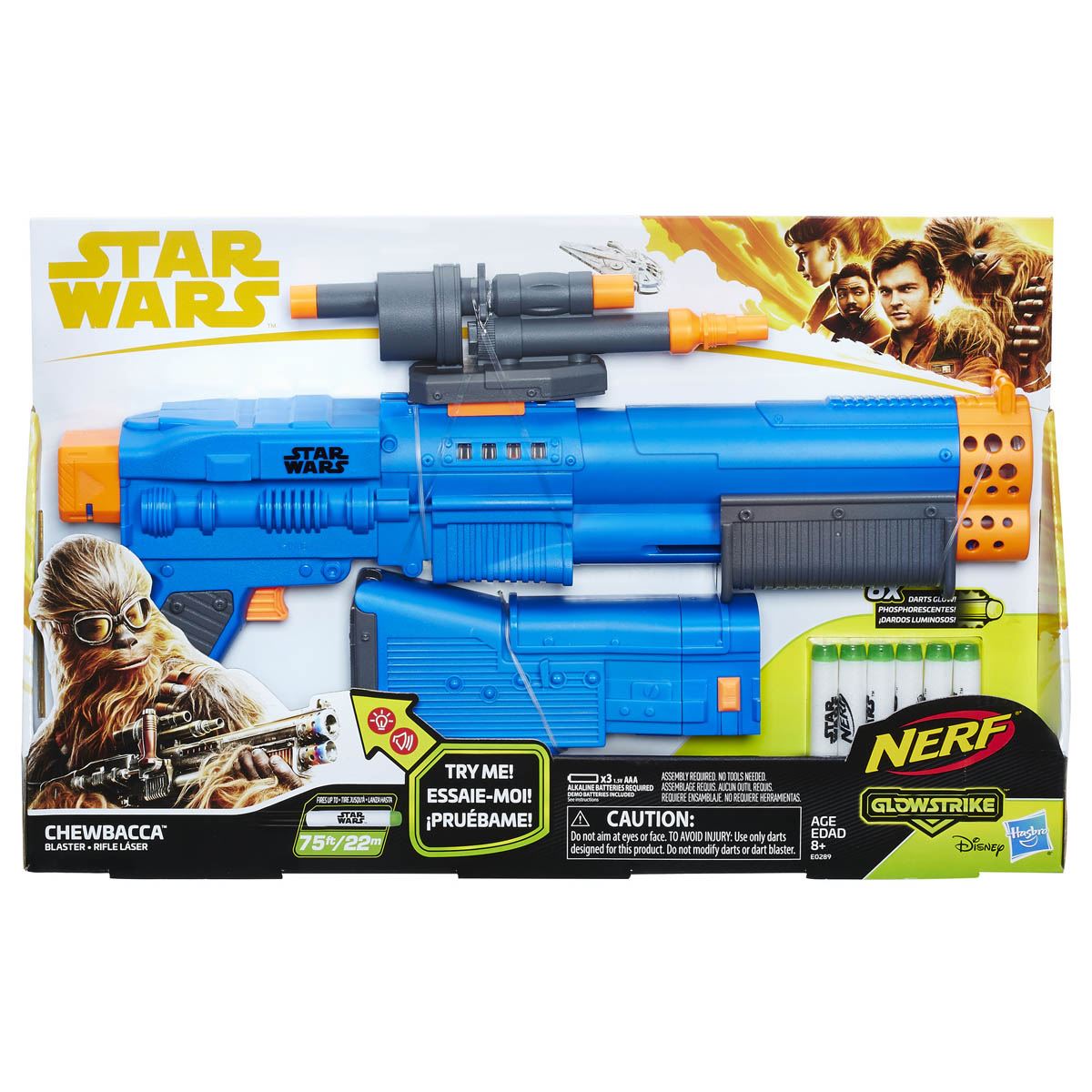 Lanzador Nerf Chewbacca Star Wars