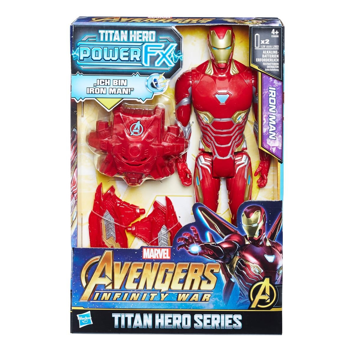 Power Pack Iron Man 12 Pulgadas Avengers Marvel
