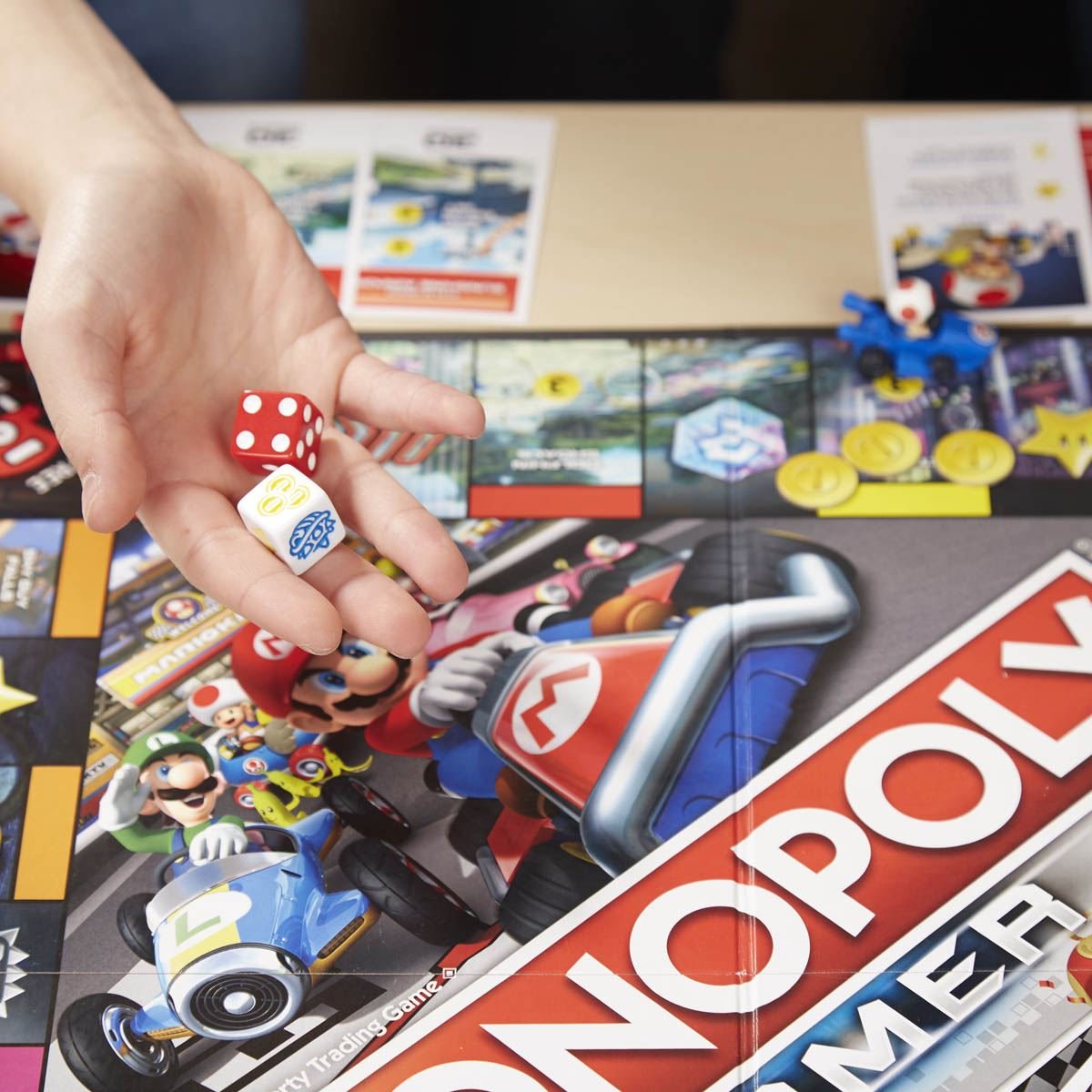 Juego de Mesa Monopoly Mario Kart