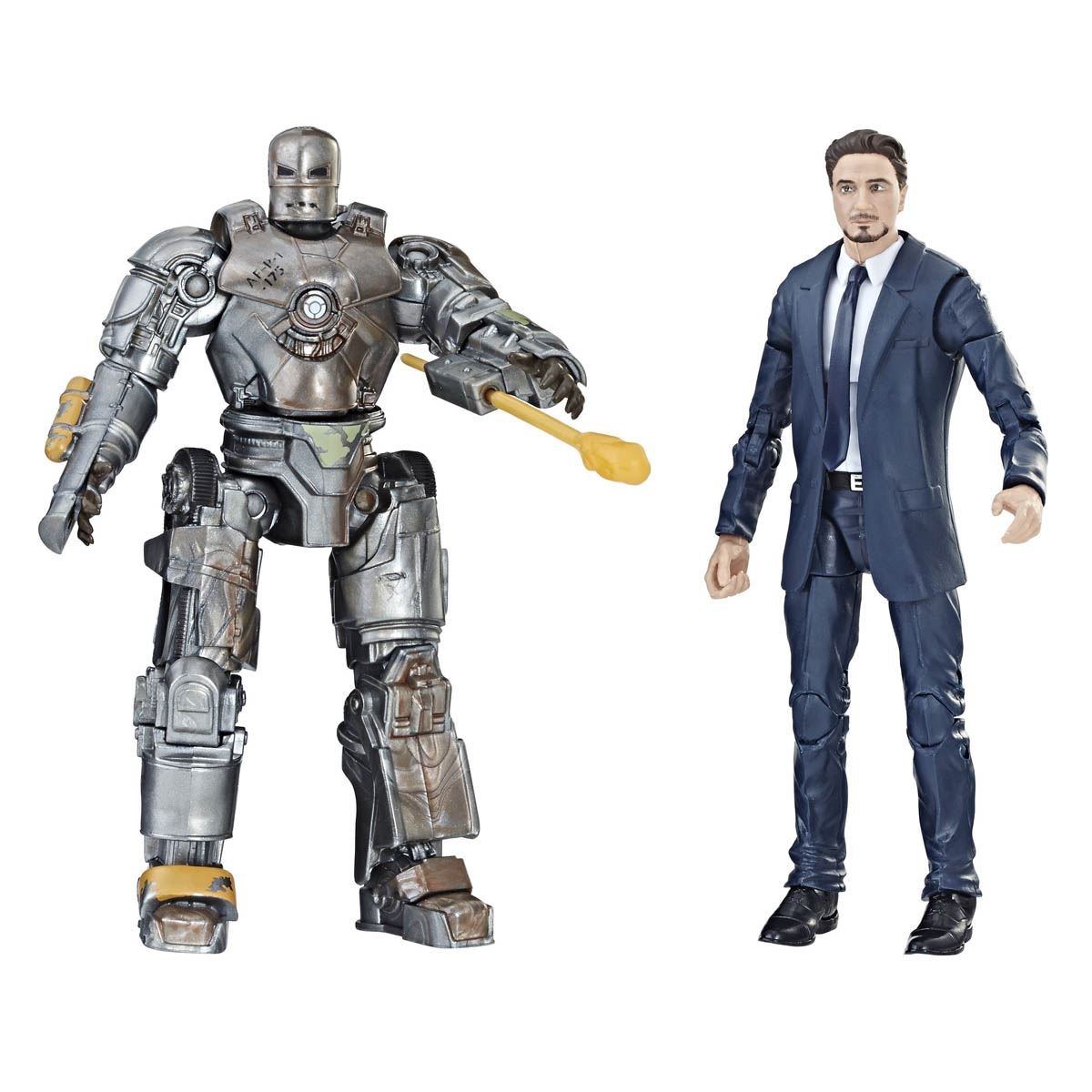 Figuras Tony Stark &amp; Iron Man Mark I Marvel 10th Anniversary