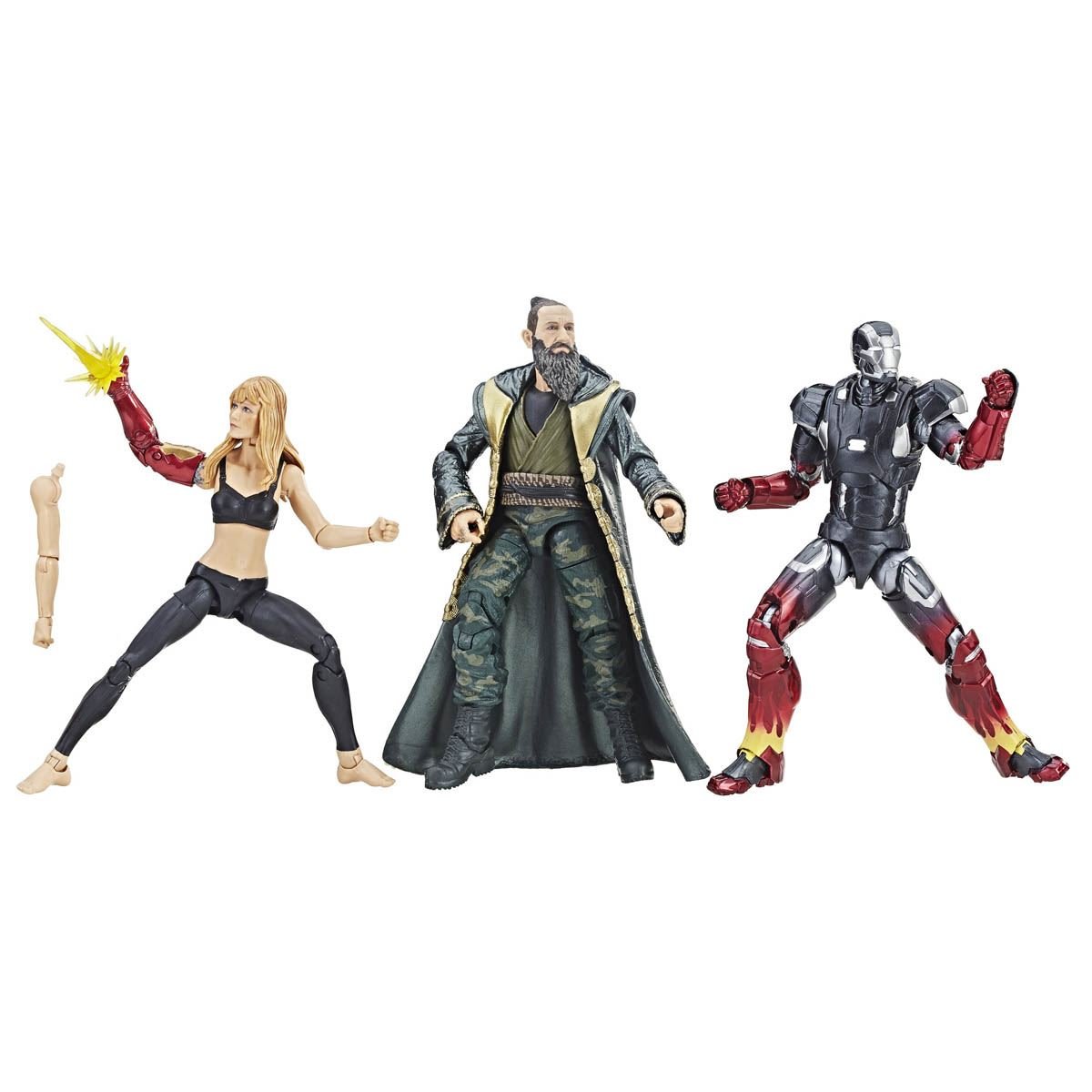 Figuras Pepper Pots & Iron Man Mark XXII & The Mandarin Marvel 10th Anniversary