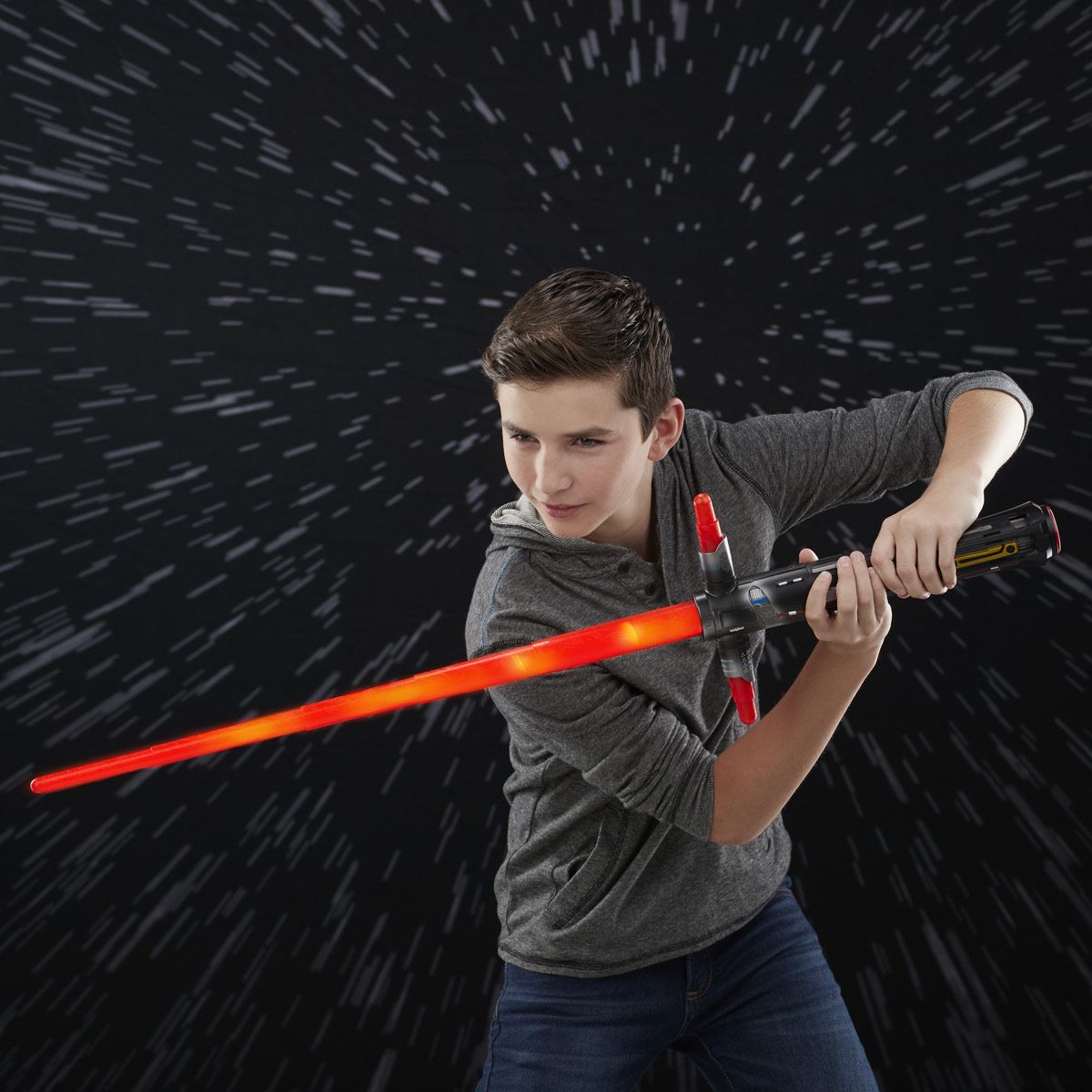 Sable de Luz Electrónico Autoextensible de Kylo Ren Star Wars