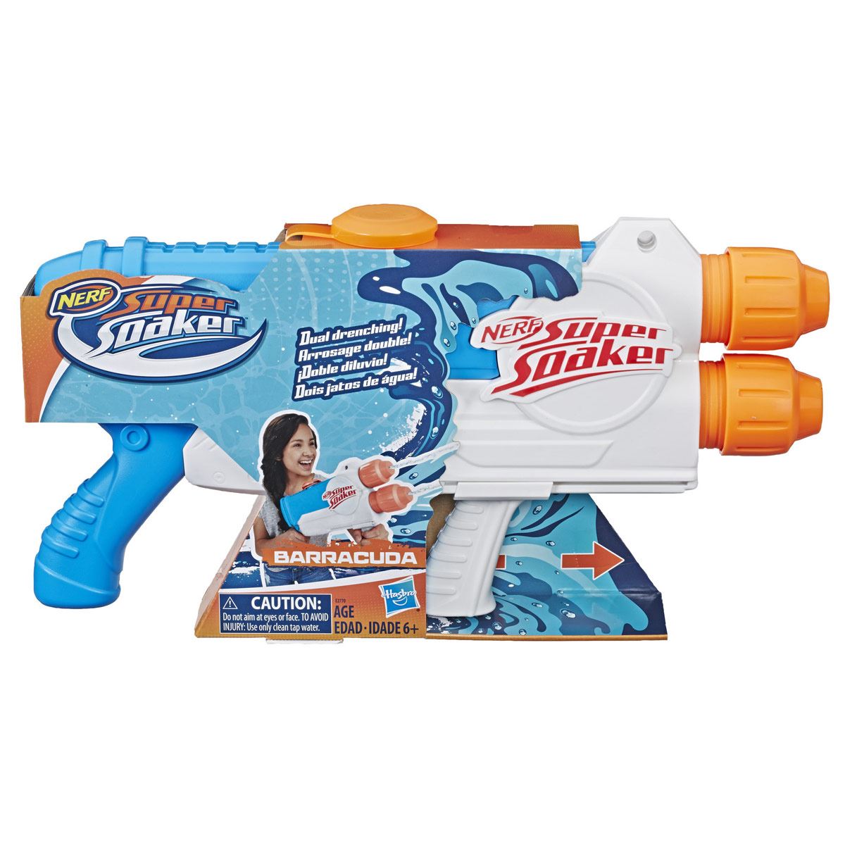 Lanzador de Agua Barracuda Nerf Supersoaker