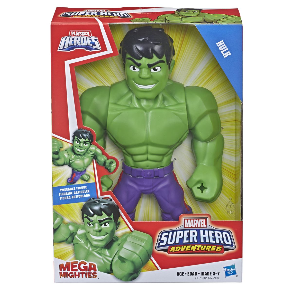 Hasbro Playskool Heroes Mega Mighties Avengers Hulk