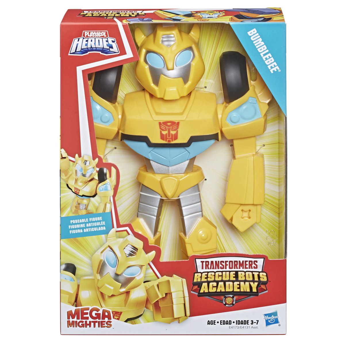 Figura Bumblebee Mega Mighties Transformers