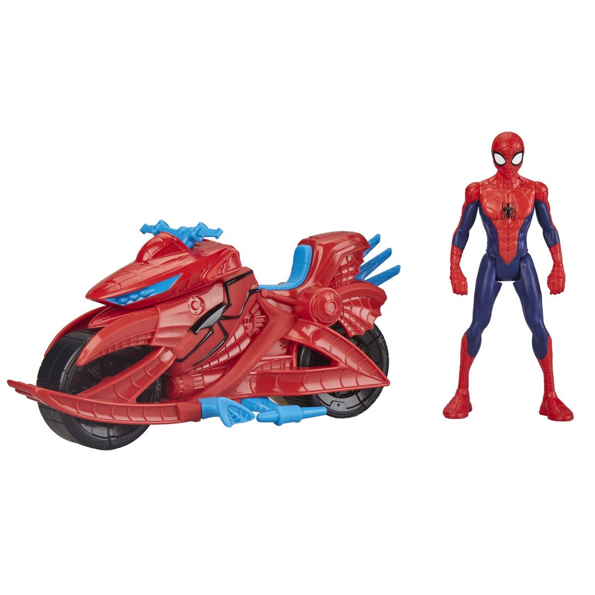 Figura Spider&#45;Man con Moto Marvel