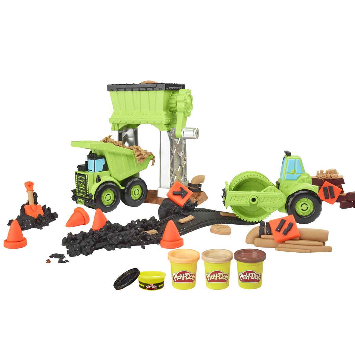 Juguete de construcción  Grava y Pavimento Play-Doh Wheels
