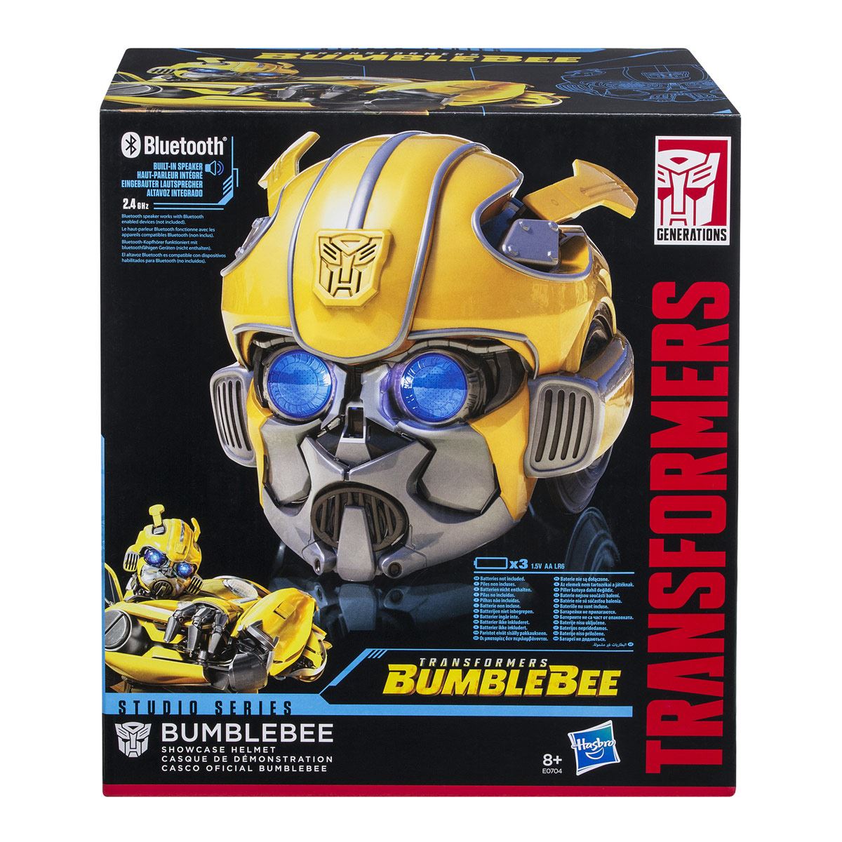 Casco Electrónico Bumblebee Transformers