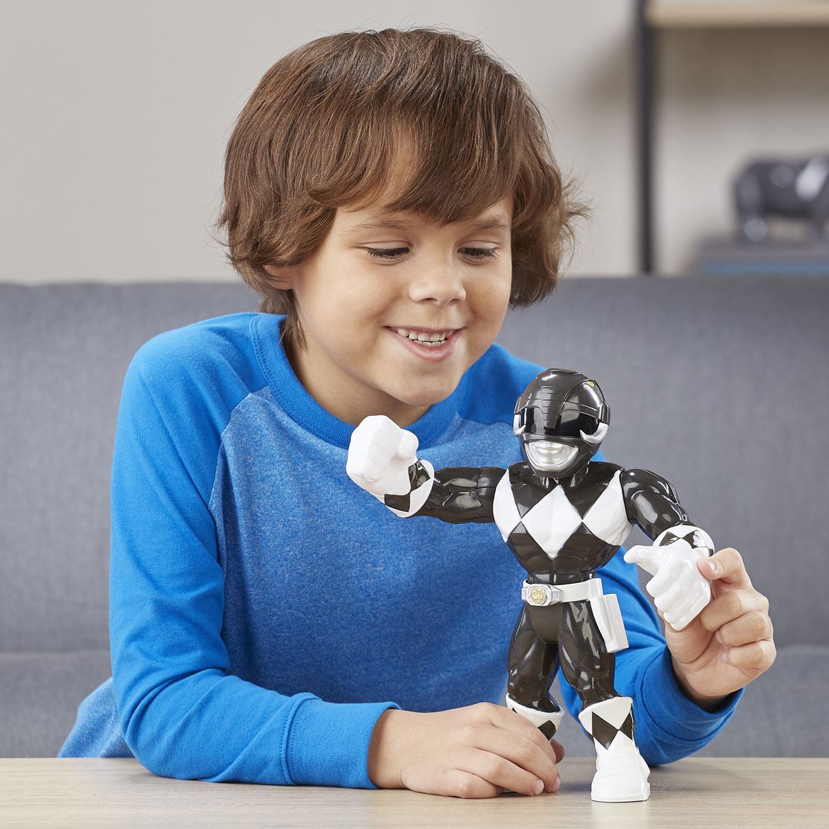 Mega Mighties Power Rangers Negro