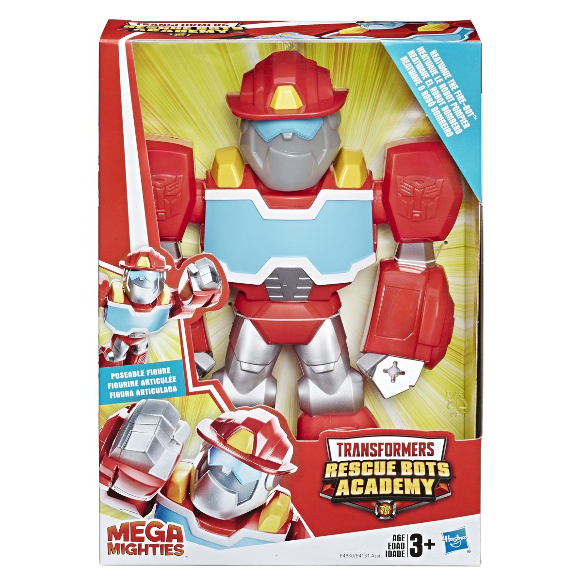 Playskool Heroes Transformers Robot Mega Heatwave