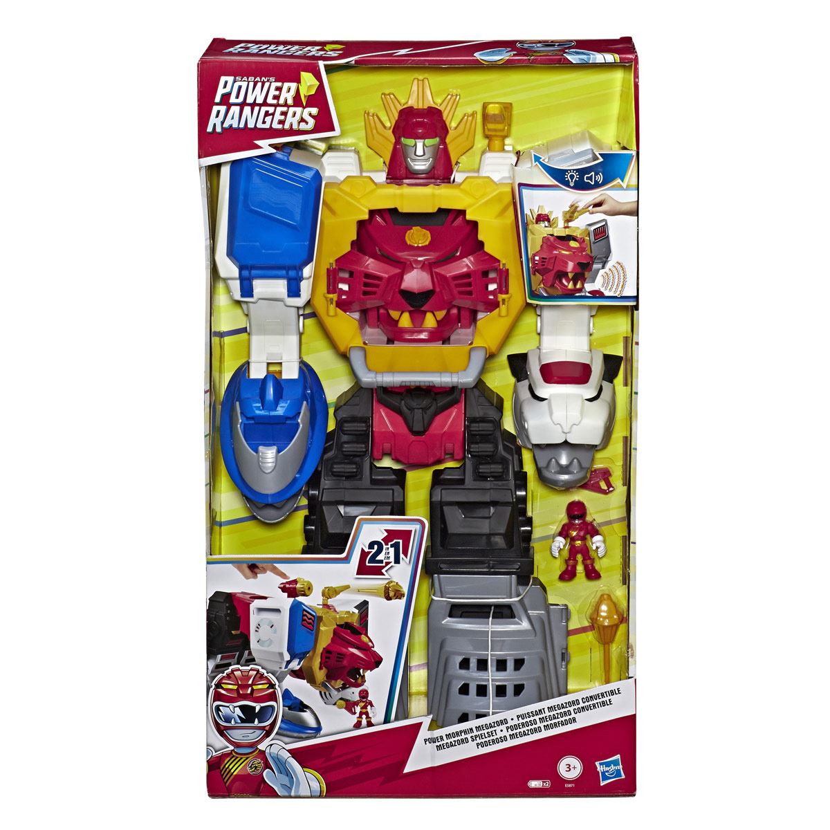 POWER Rangers perso Galaxy Megazord Deluxe Zord perso Zord del?