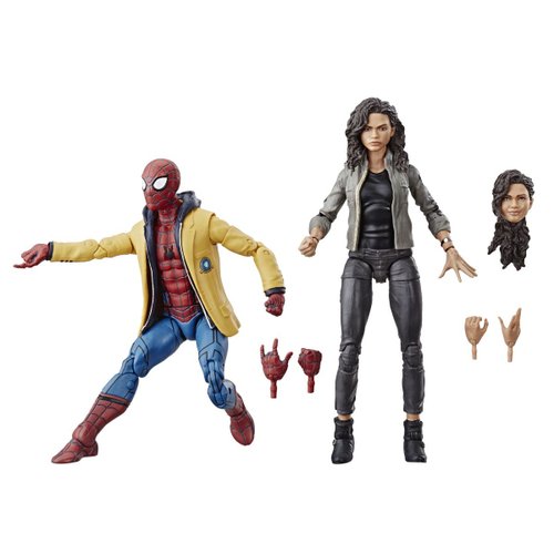 Figuras de acción Spiderman & Marvel's MJ