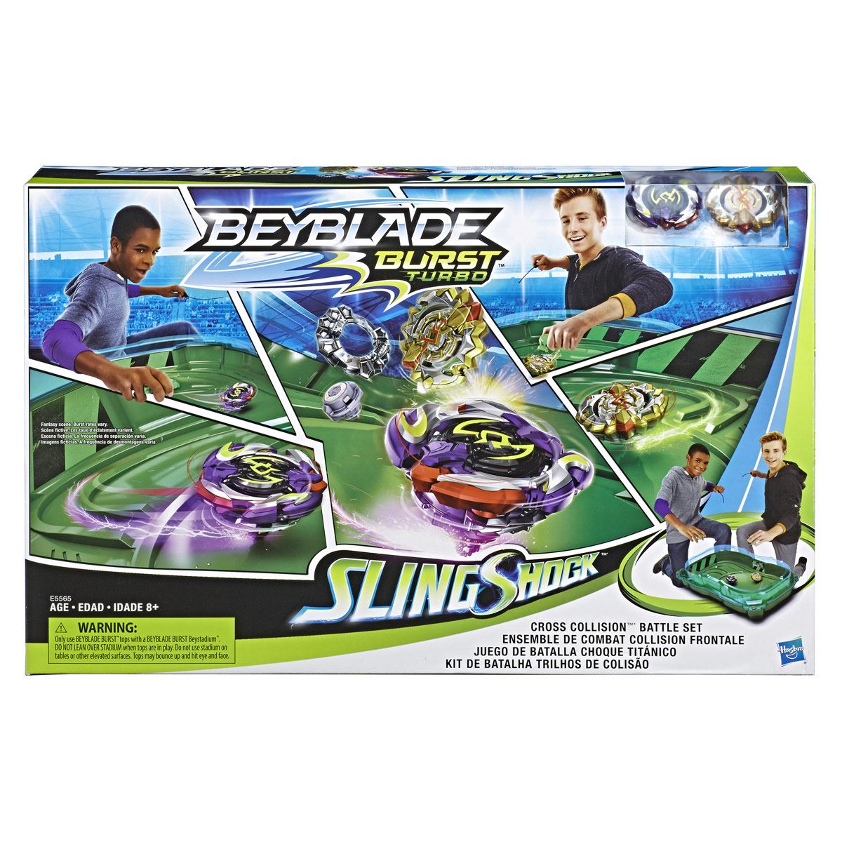 Beyblade Cross Collision Set de Batalla