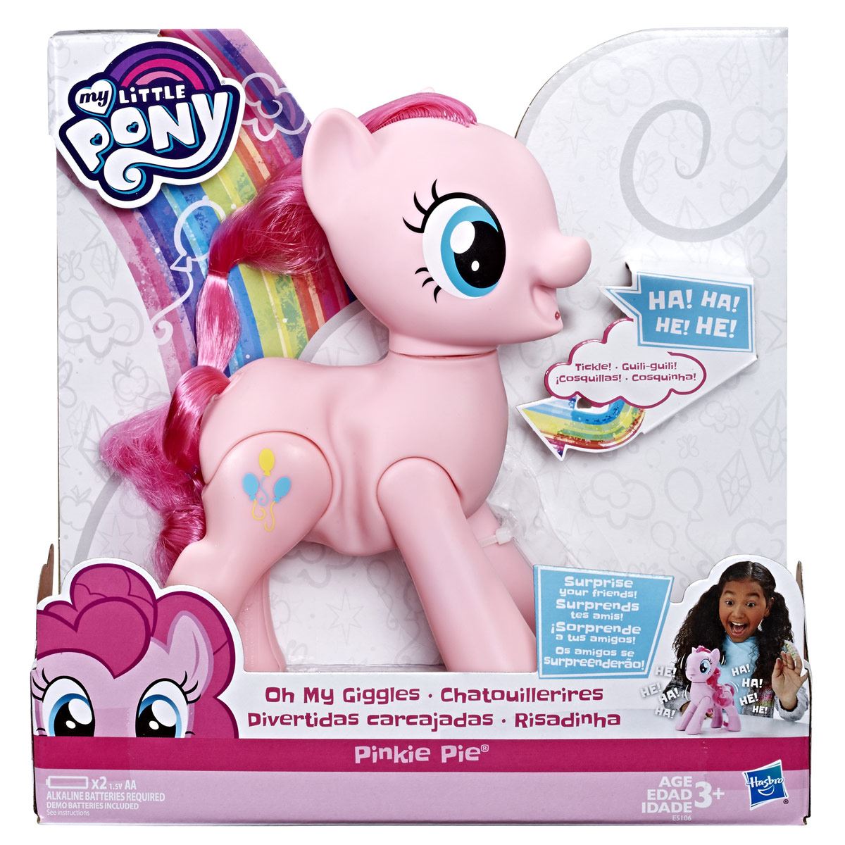 My Little Pony Riendo con Pinkie Pie