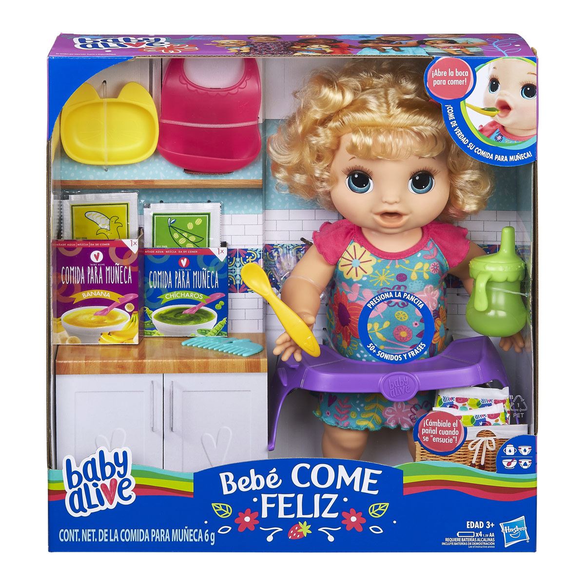 Baby Alive Bebé Comelona