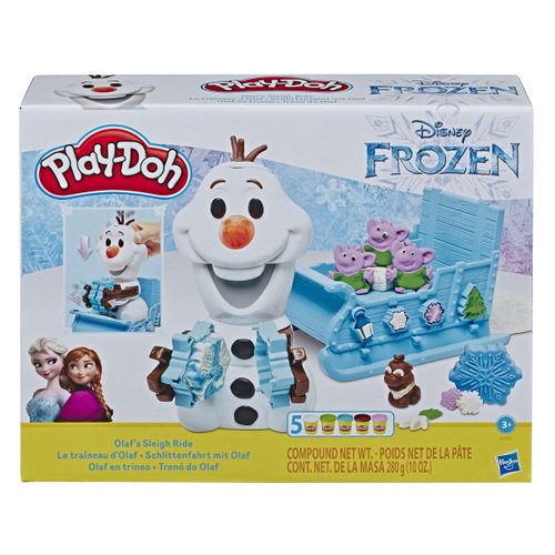 Olaf en Trineo Frozen Play-Doh