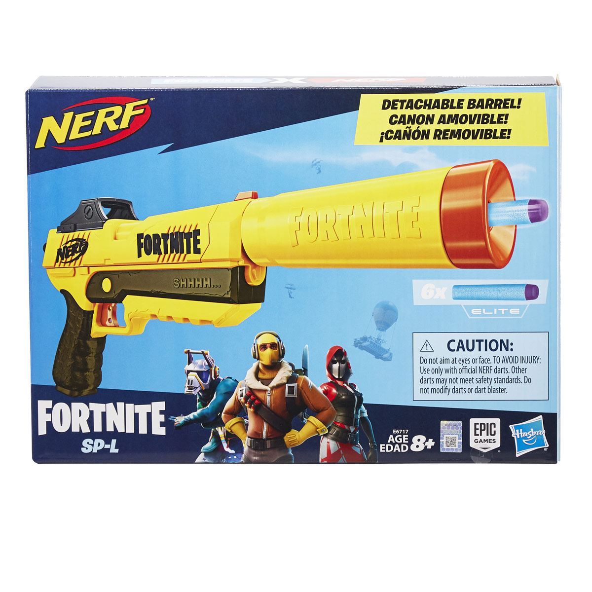 lanzador nerf fortnite