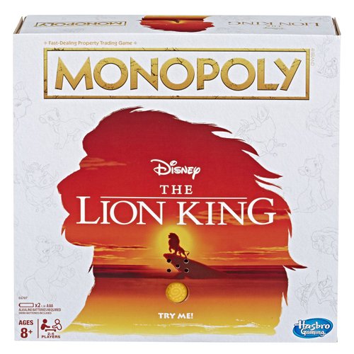 Juego de Mesa del Rey León Monopoly