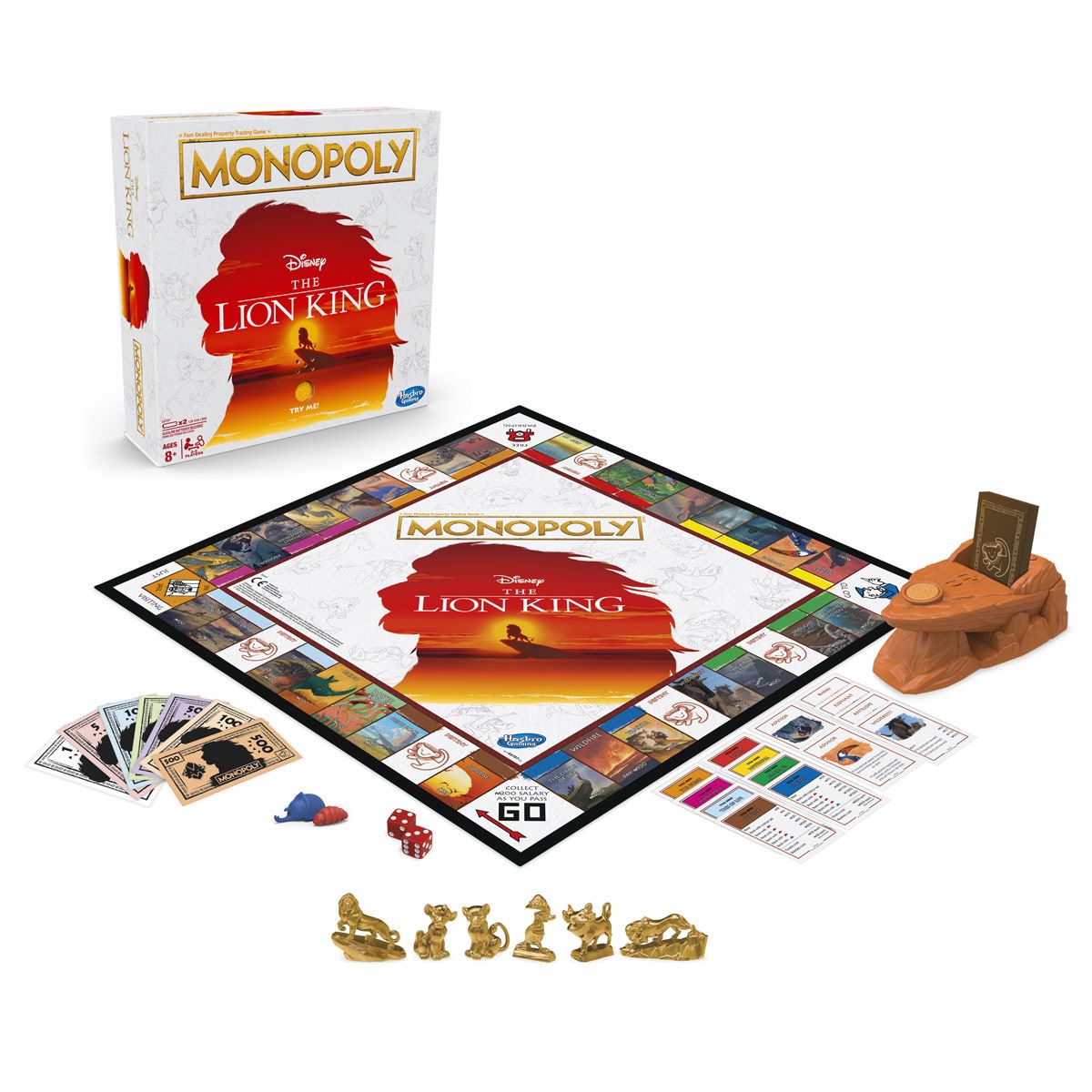 Juego de Mesa del Rey León Monopoly