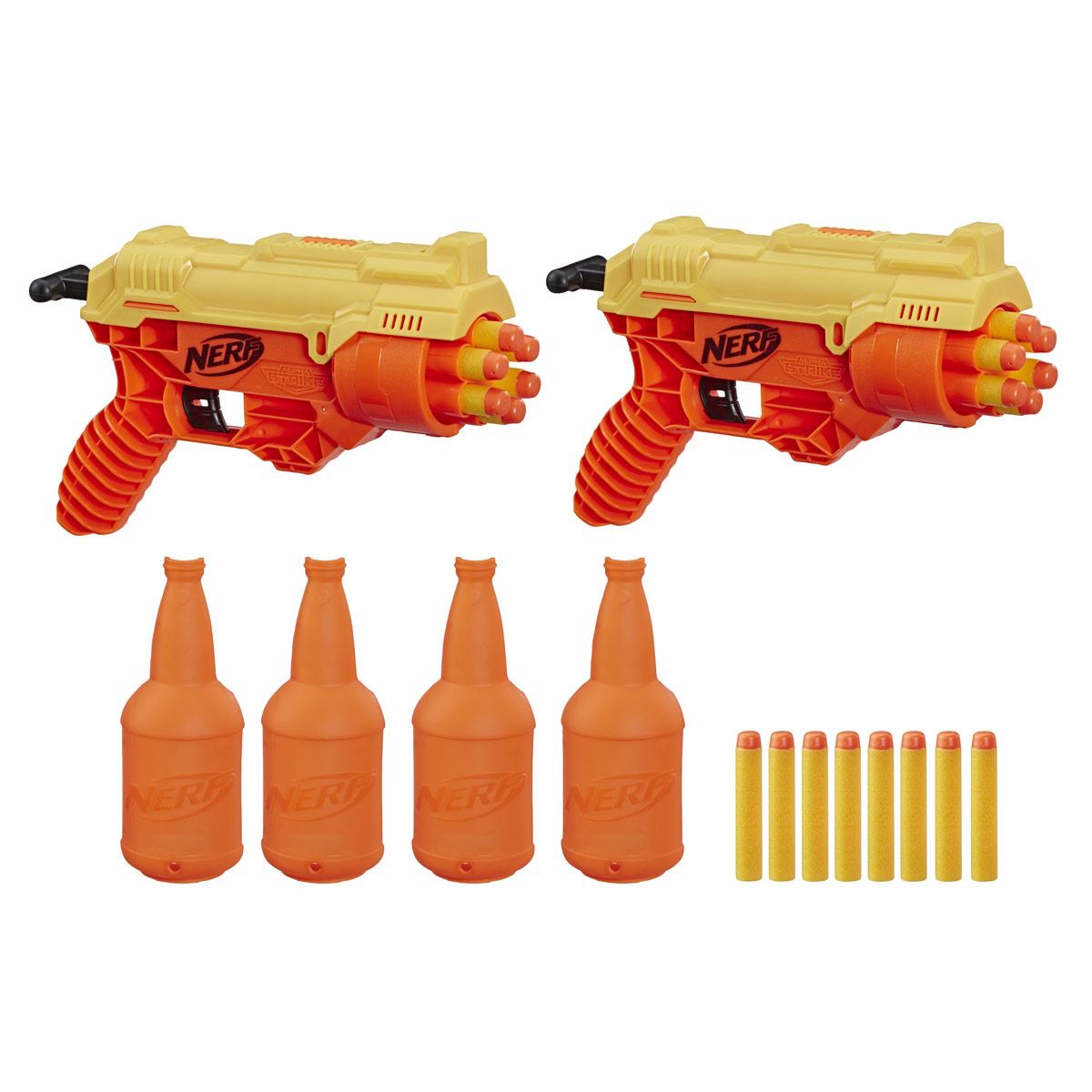 Lanzador Nerf Alpha Cobra RC-6 - 26 piezas