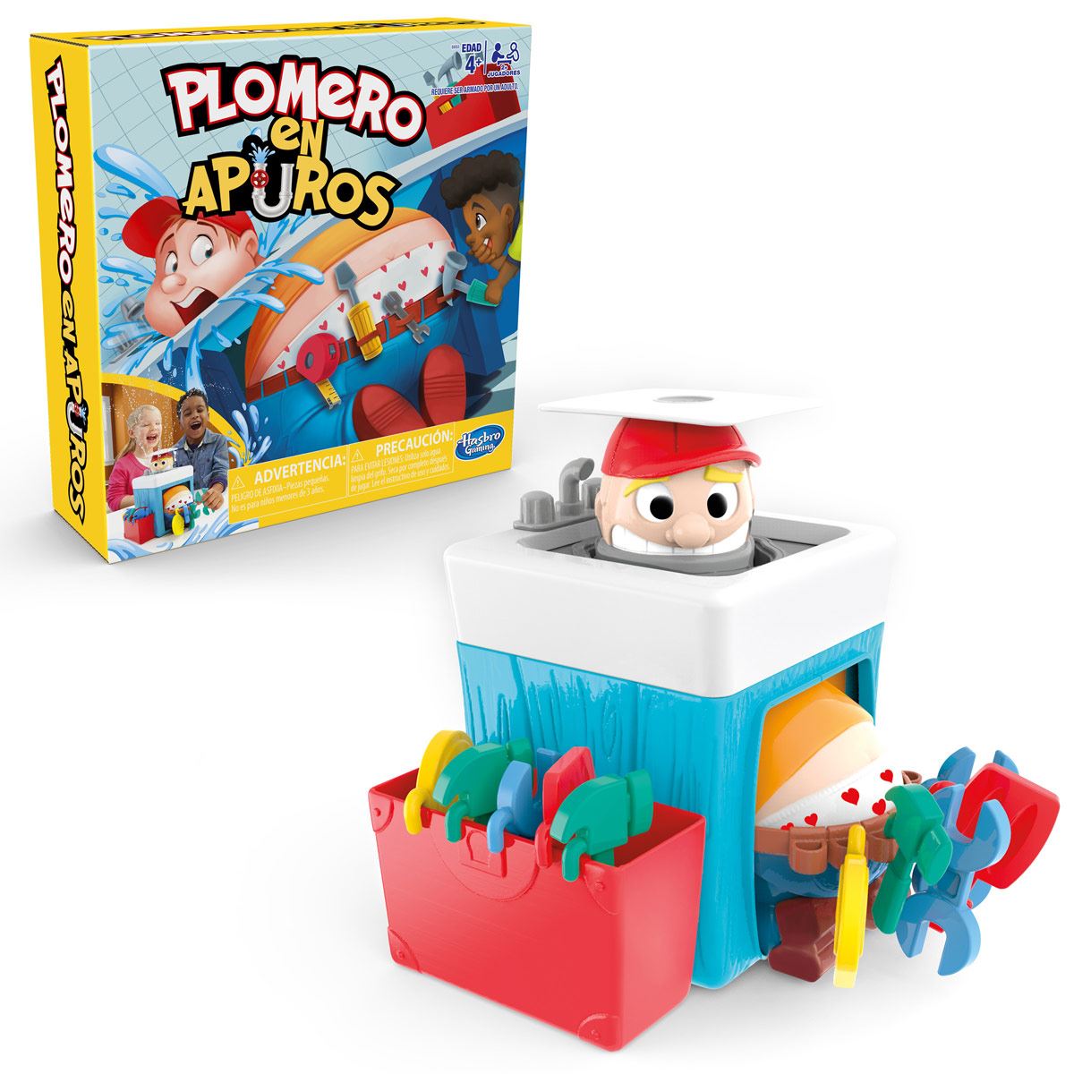 Juego de Mesa Plomero en Apuros Hasbro Gaming