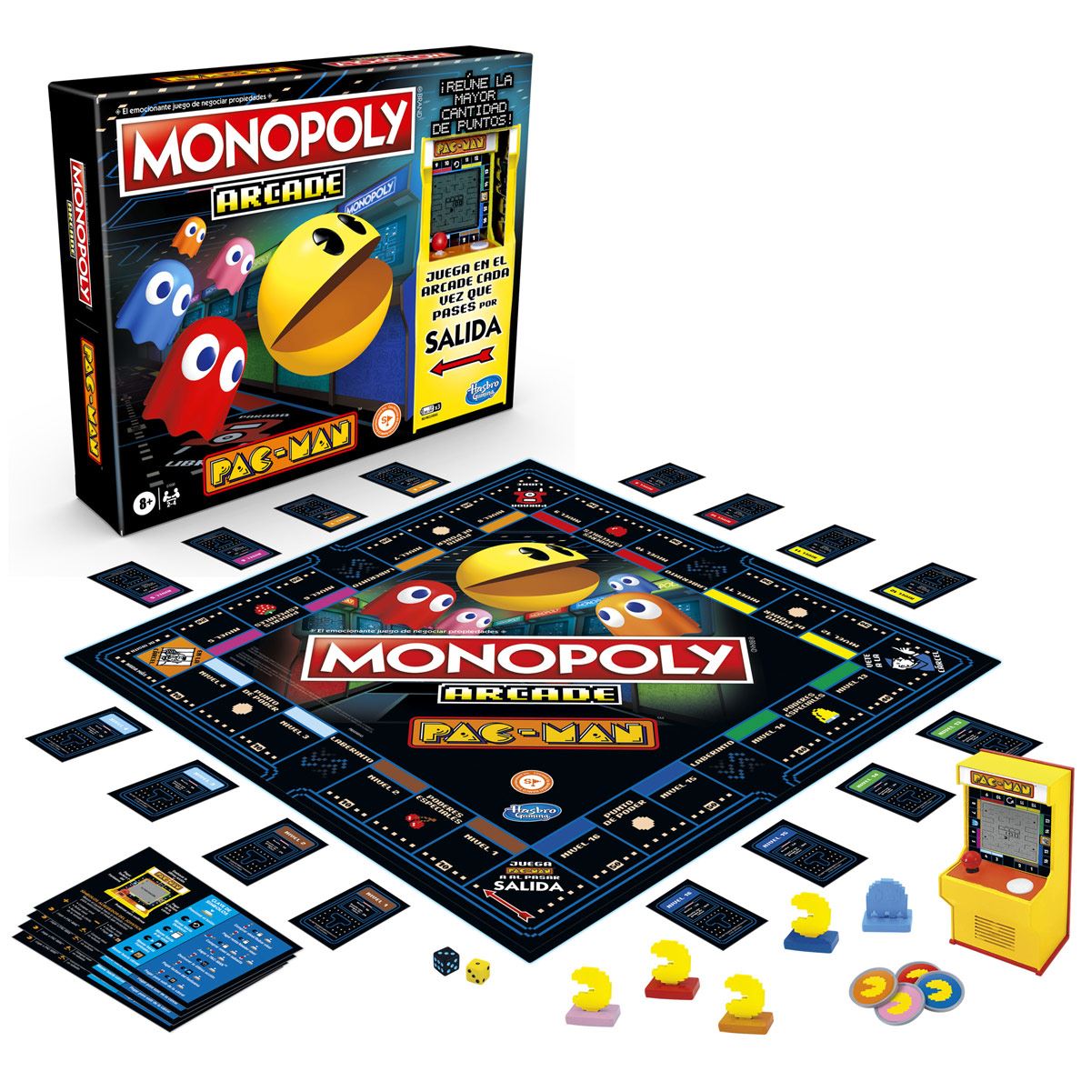 Juego Monopoly Arcade Pac-Man