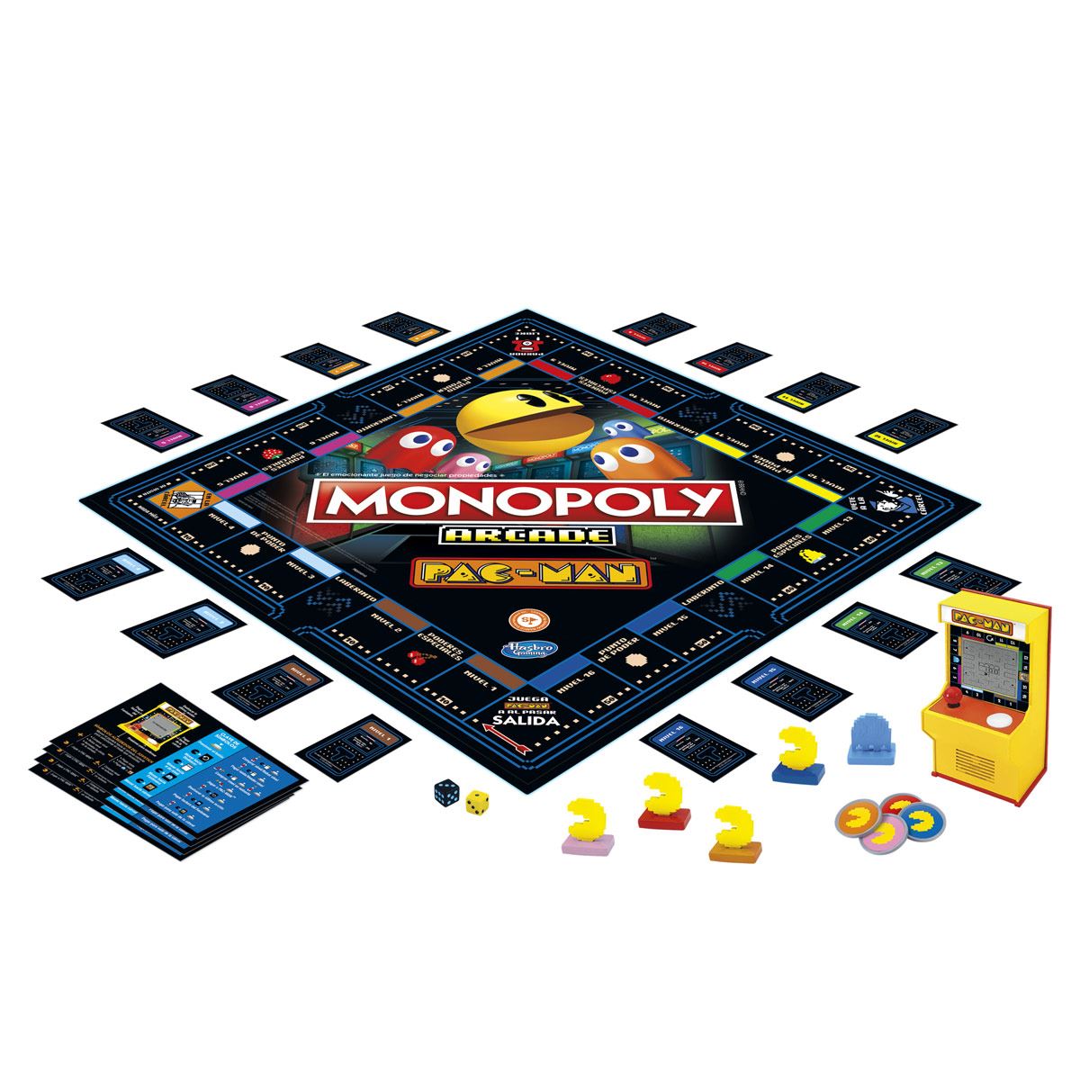 Juego Monopoly Arcade Pac-Man