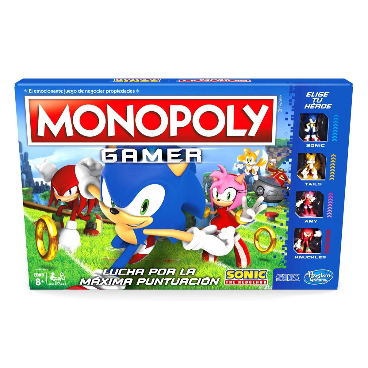 Juego de Mesa Monopoly Sonic