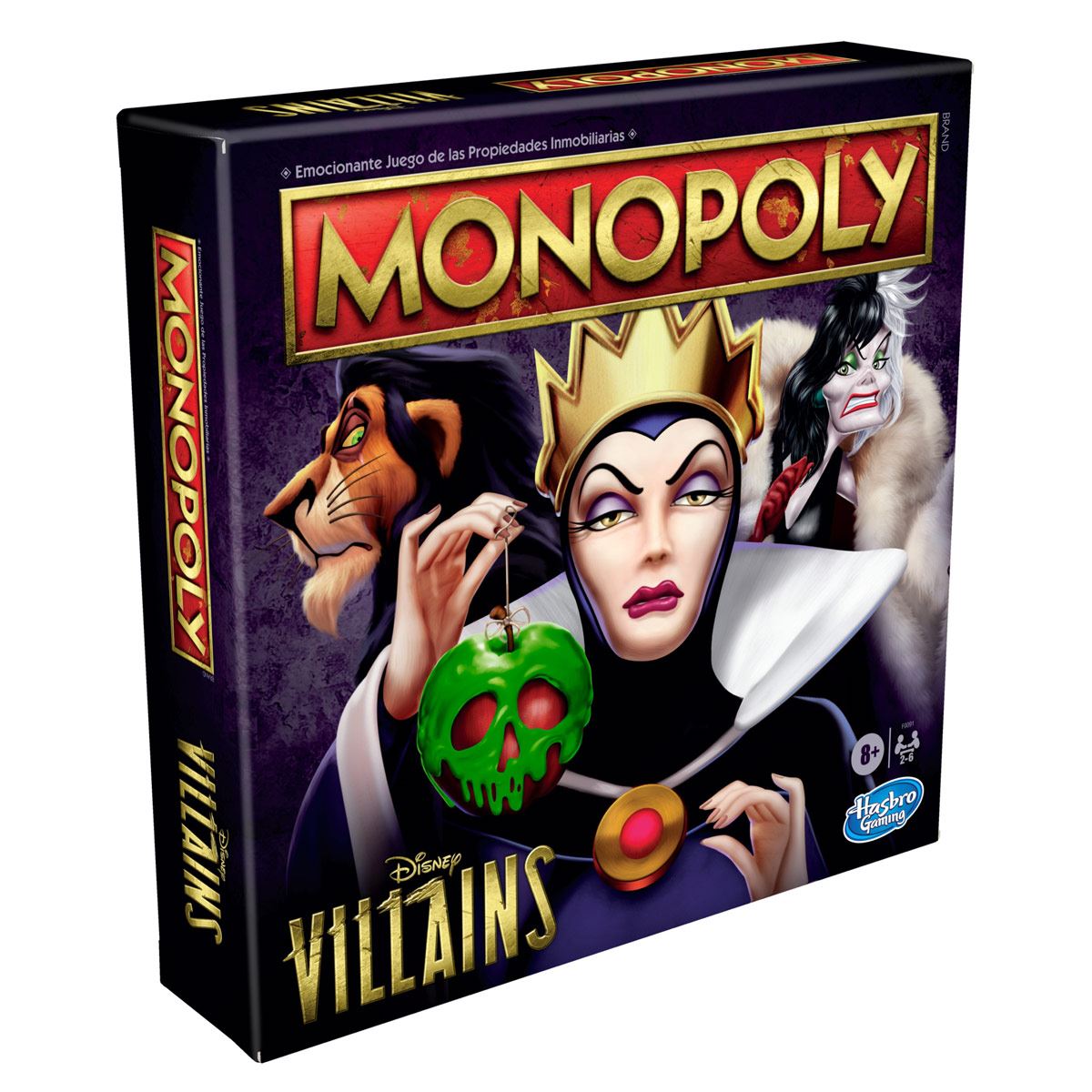 Juego de mesa Monopoly: Disney Villains Edition
