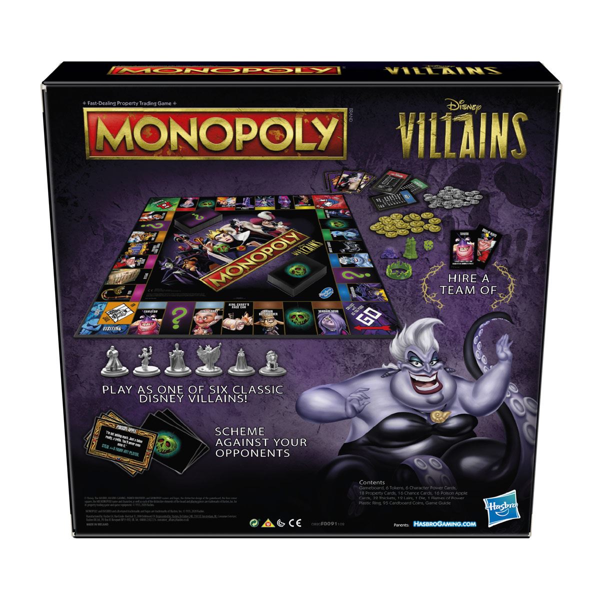 Juego de mesa Monopoly: Disney Villains Edition
