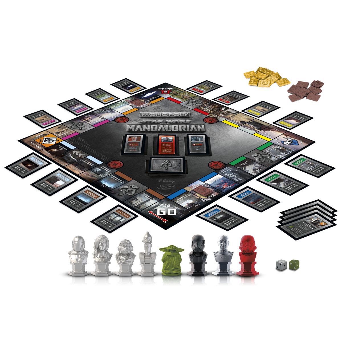 Juego de mesa Monopoly: Star Wars The Mandalorian