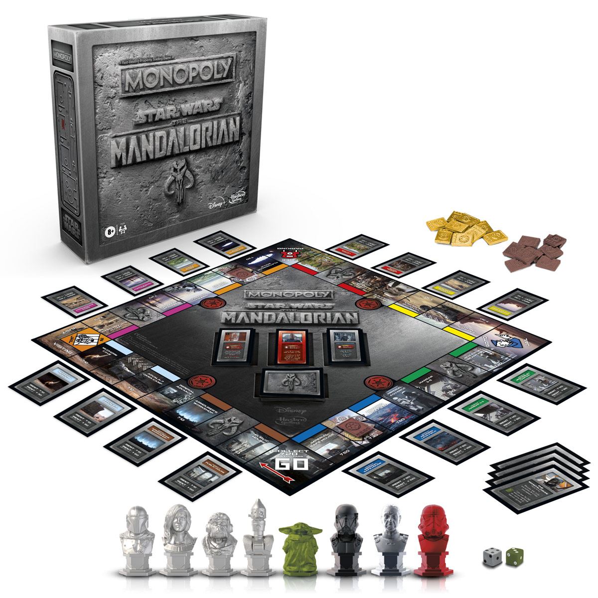 Juego de mesa Monopoly: Star Wars The Mandalorian