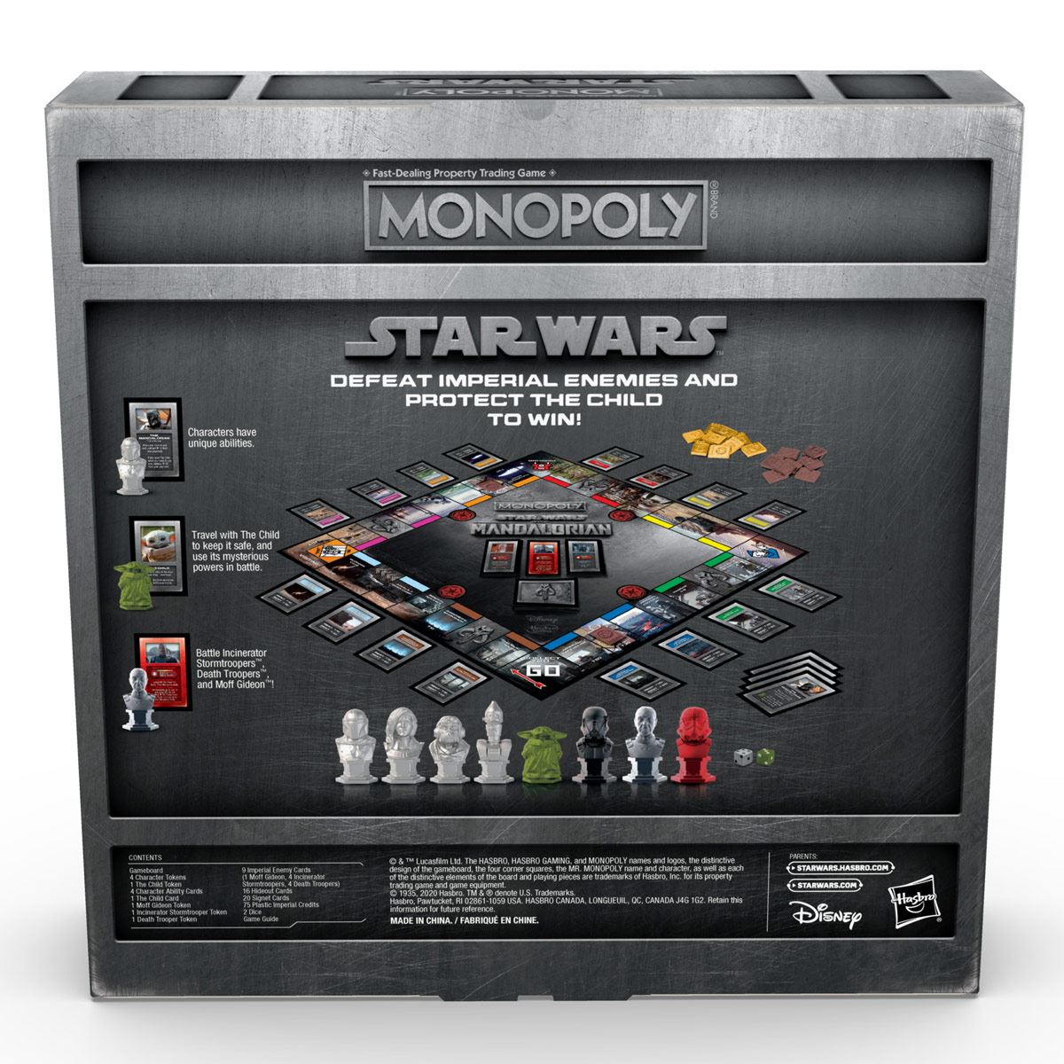 Juego de mesa Monopoly: Star Wars The Mandalorian