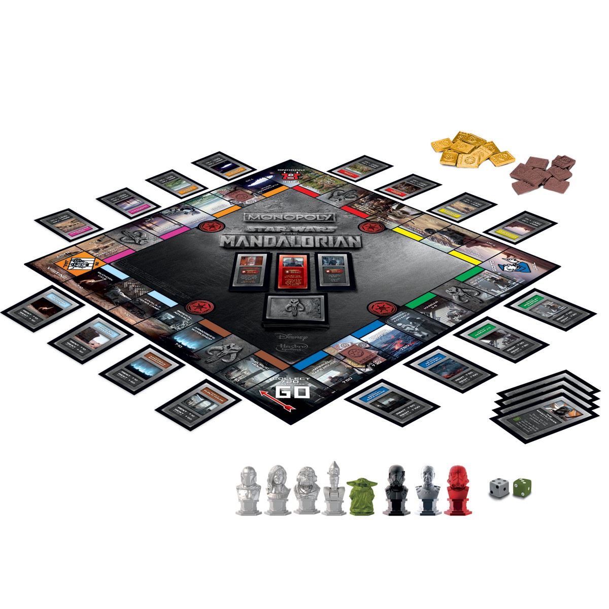 Juego de mesa Monopoly: Star Wars The Mandalorian