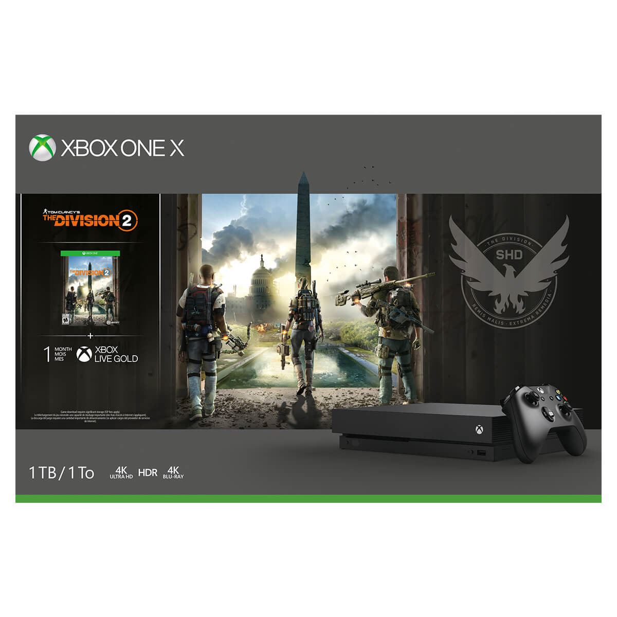 Consola Xbox One X 1TB Tom Clancy's The Division 2