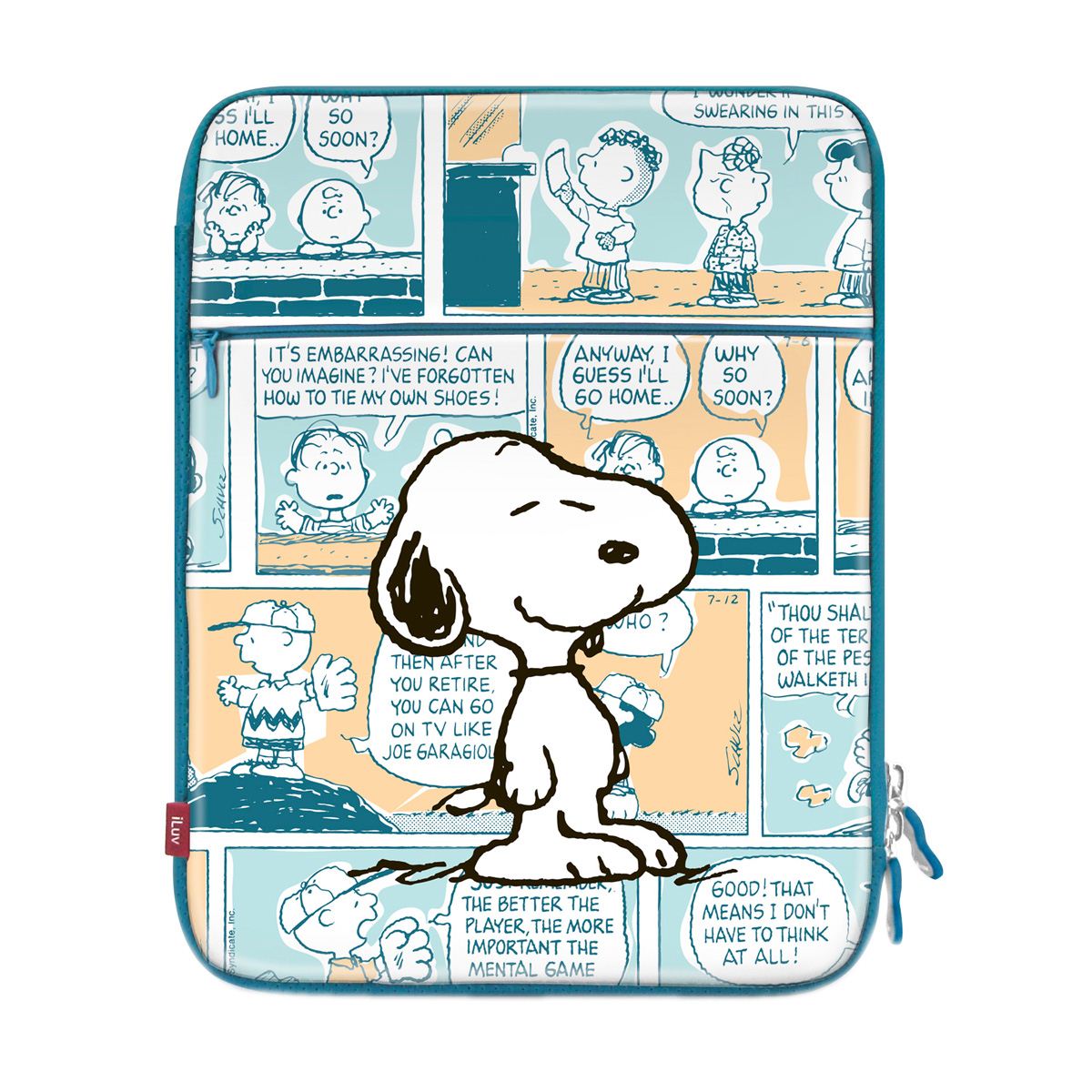 Funda Iluv para iPad Folio Blue Snoopy
