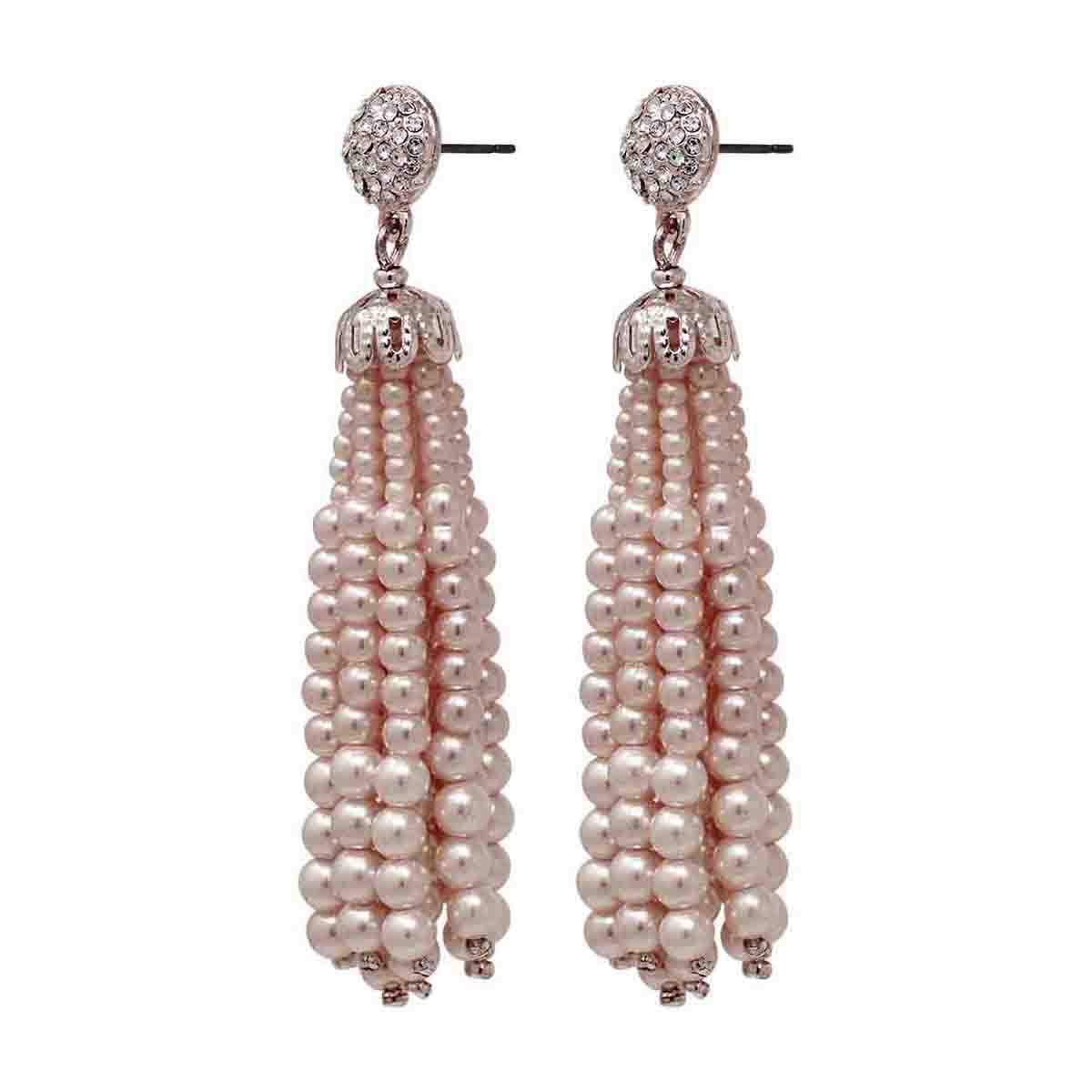 Aretes de Aleación de metales Oro rosa tipo Colgante Youre Invited