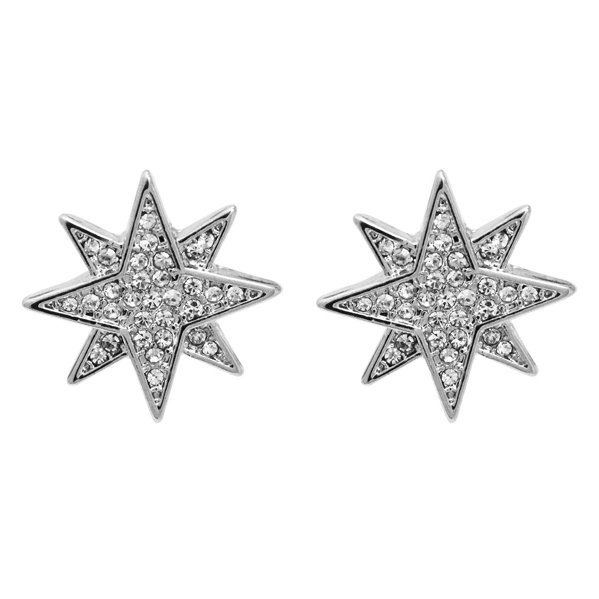 Aretes De Aleación De Metales Plata Tipo Botón You´Re Invited