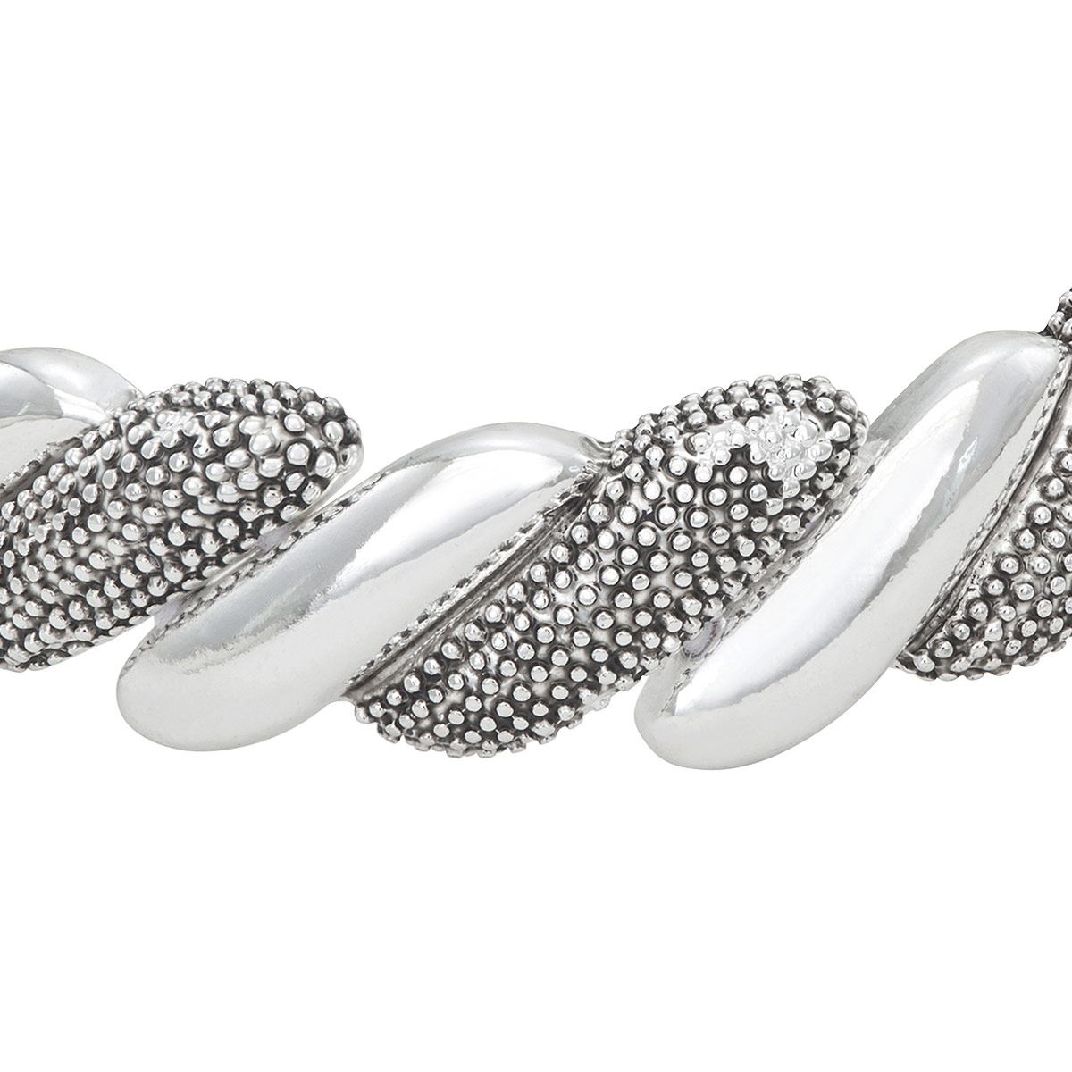 Pulsera Plata Napier Tipo Sencilla Stretch