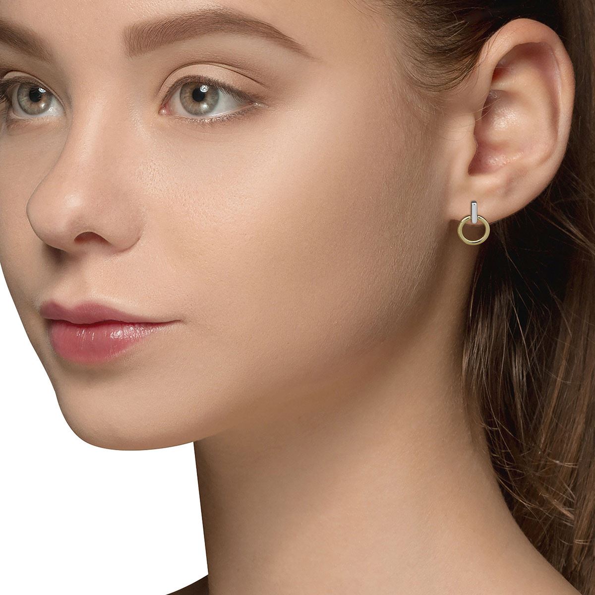 Aretes Tipo Botón Diferentes Formas Tritono Nine West