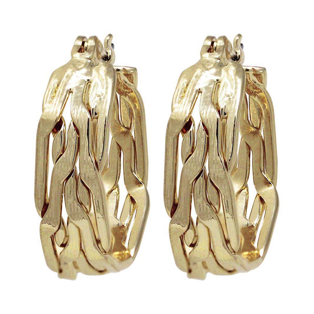 Arracadas Doradas Napier