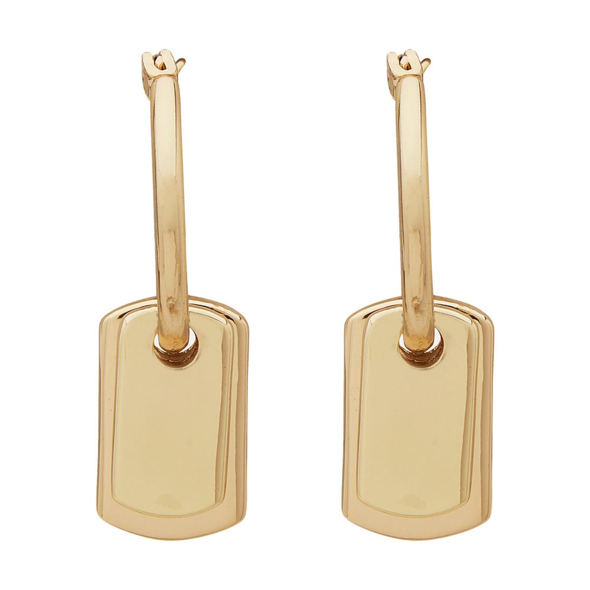 Aretes Colgantes en Corte Baguette Nine West