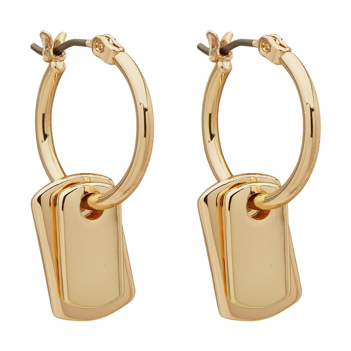 Aretes Colgantes en Corte Baguette Nine West