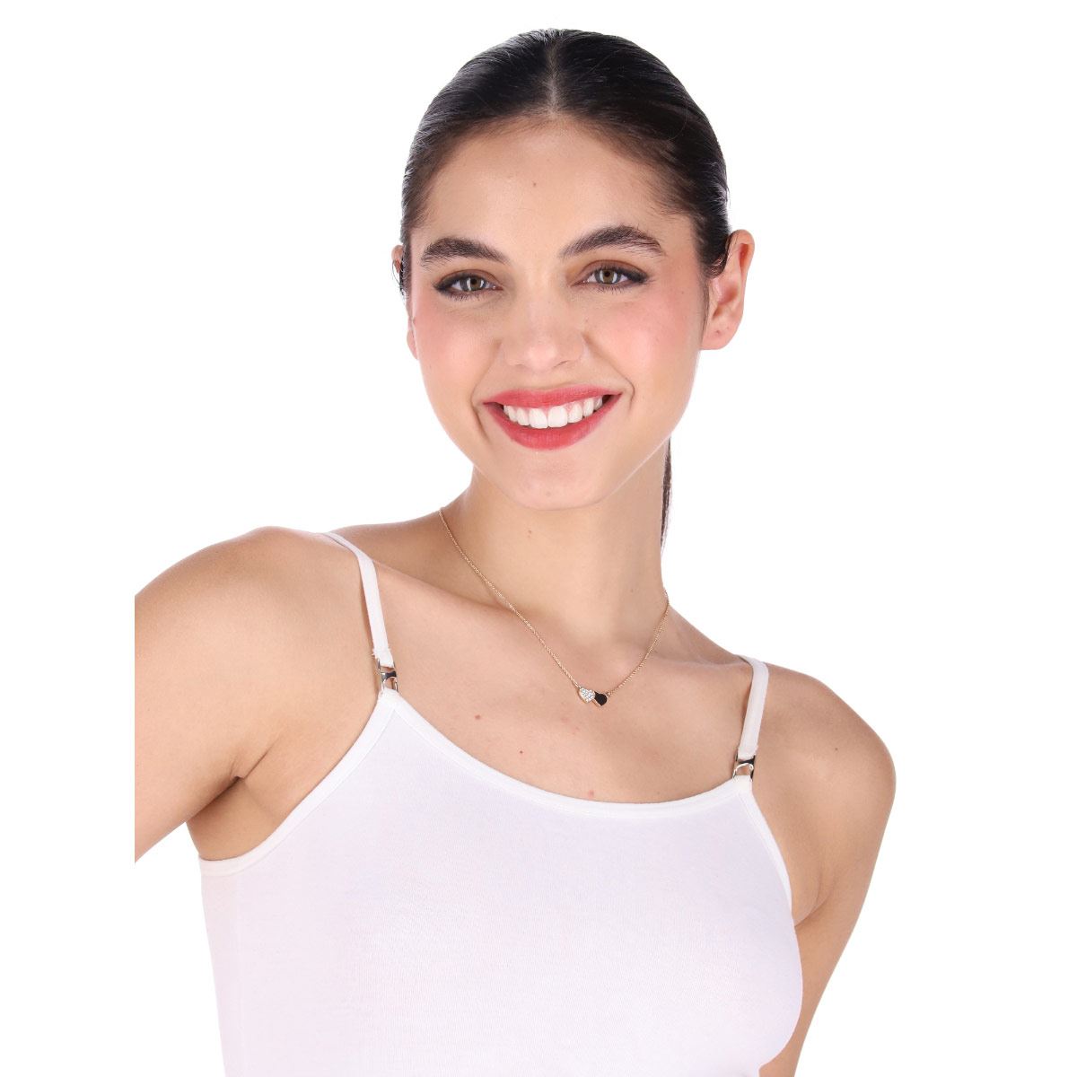 Collar Sencillo con Detalle de Corazón DKNY