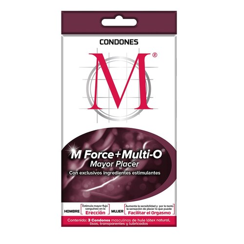 Condones M Force & Multi-O
