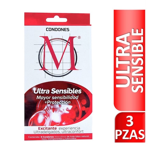 Condones M Ultra Sensibles