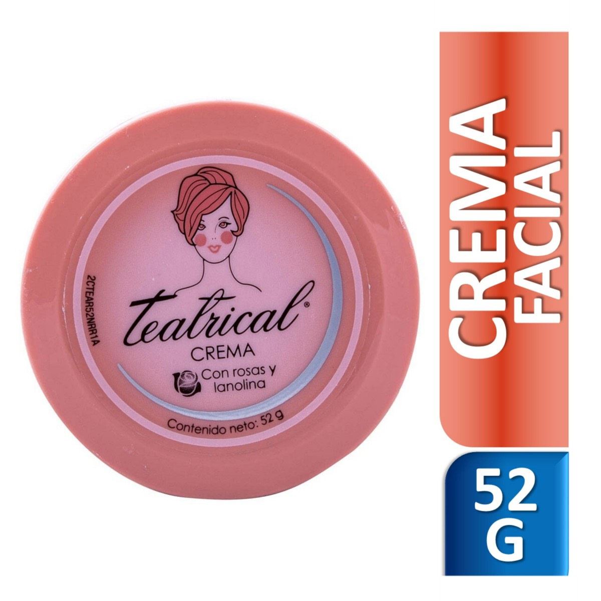 Teatrical Crema Solida De Rosas 52gr.